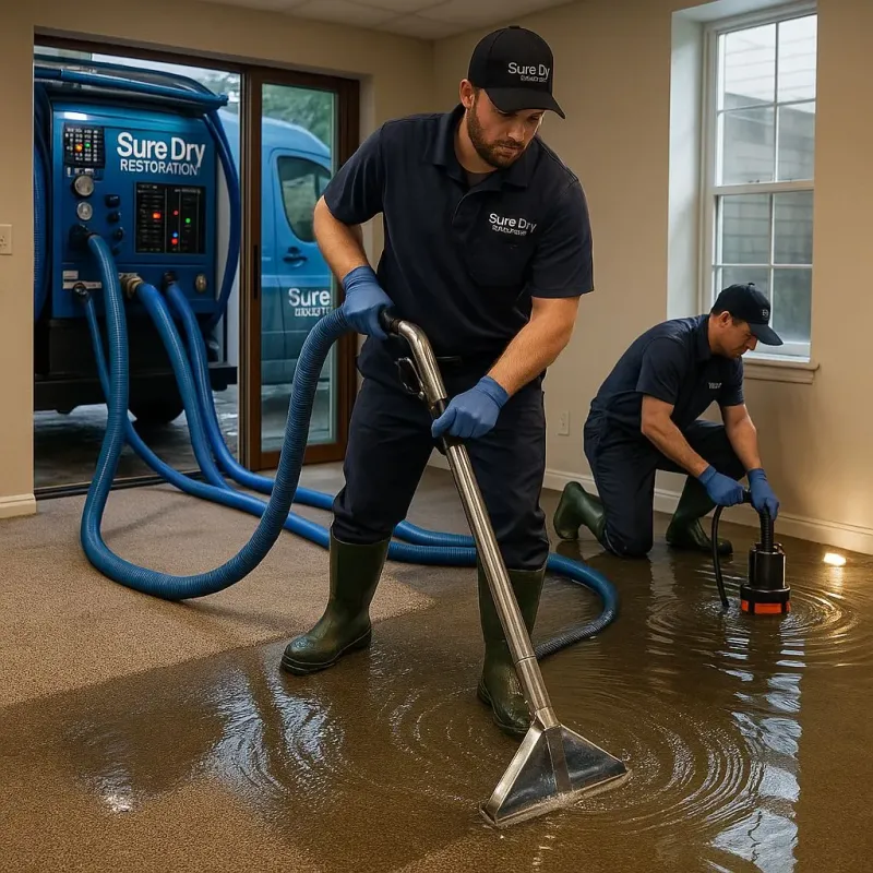 Water Extraction and Removal process in Newberg, OR